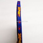 สายผ้า-ผ้ากุ๊น Cotton (ฝ้าย) การ์ตูน 2 หน้า ขนาด 3 หุน (1 cm) บรรจุ 1 เมตร สีน้ำเงิน รูป 2