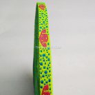 สายผ้า-ผ้ากุ๊น Cotton (ฝ้าย) การ์ตูน 2 หน้า ขนาด 3 หุน (1 cm) บรรจุ 50 เมตร สีเขียวตอง รูป 2