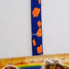 สายผ้า-ผ้ากุ๊น Cotton (ฝ้าย) การ์ตูน 2 หน้า ขนาด 3 หุน (1 cm) บรรจุ 50 เมตร สีน้ำเงิน รูป 3
