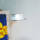 ตาไก่ อลูมิเนียม ขนาด 38 mm (1.5) บรรจุ 1 ชุด สีเงิน รูป 3