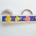 ตาไก่ อลูมิเนียม ขนาด 38 mm (1.5) บรรจุ 50 ชุด สีเงิน รูป 2