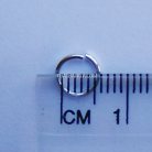 ห่วงอลูมิเนียมกลม ขนาด 5.1 mm #23  บรรจุ 1000 อัน สีเงิน รูป 3