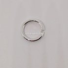 ห่วงอลูมิเนียมกลม ขนาด 13 mmหนา #14  บรรจุ 10 อัน สีเงิน รูป 2