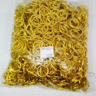 ห่วงอลูมิเนียมกลม ขนาด 13 mmหนา #14  บรรจุ 1000 อัน สีทอง