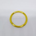 ห่วงอลูมิเนียมกลม ขนาด 26.2 mm #7  บรรจุ 10 อัน สีทอง รูป 2