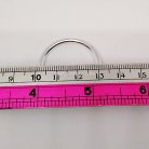 ห่วงอลูมิเนียมกลม ขนาด 26.2 mm #7  บรรจุ 100 อัน สีเงิน รูป 3