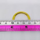 ห่วงอลูมิเนียมกลม ขนาด 26.2 mmหนา #7  บรรจุ 10 อัน สีทอง รูป 3