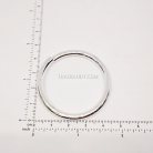 ห่วงอลูมิเนียมกลม ขนาด 37.5 mm #4  บรรจุ 10 อัน สีเงิน รูป 3