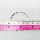 ห่วงอลูมิเนียมกลม ขนาด 37.5 mm #4  บรรจุ 100 อัน สีเงิน รูป 3