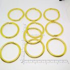 ห่วงอลูมิเนียมกลม ขนาด 41.5 mmหนา #2  บรรจุ 500 อัน สีทอง รูป 2