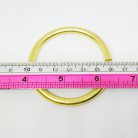 ห่วงอลูมิเนียมกลม ขนาด 51.2 mmหนา #1  บรรจุ 10 อัน สีทอง รูป 3