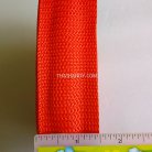 สายผ้า-ผ้ากุ๊น PP  ลายเวอร์จิ้น ขนาด 1.5 นิ้ว บรรจุ 50 เมตร สีแดง รูป 3