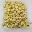 กระพรวนเหล็ก เงา ขนาด 12 mm  บรรจุ 100 อัน สีทอง