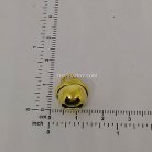 กระพรวนเหล็ก เงา ขนาด 12 mm  บรรจุ 100 อัน สีทอง รูป 3