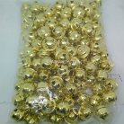 กระพรวนเหล็ก เงา ขนาด 18 mm  บรรจุ 100 อัน สีทอง