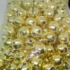 กระพรวนเหล็ก เงา ขนาด 20 mm  บรรจุ 144 อัน สีทอง