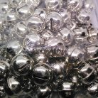 กระพรวนเหล็ก เงา ขนาด 30 mm  บรรจุ 100 อัน สีเงิน