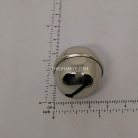 กระพรวนเหล็ก เงา ขนาด 30 mm  บรรจุ 10 อัน สีเงิน รูป 2