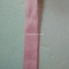 สายผ้า-ผ้ากุ๊น PP  ลายเวอร์จิ้น ขนาด 7 หุน บรรจุ 50 เมตร สีชมพูอ่อน รูป 2