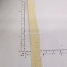 สายผ้า-ผ้ากุ๊น Cotton (ฝ้าย) ลายก้างปลา ขนาด 4 หุน (1.3 cm) บรรจุ 850 หลา(10 ม้วน) สีด้ายดิบ รูป 3