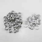 ตาไก่ ทองเหลือง ขนาด 11 mm (25) บรรจุ 720 ชุด สีนิเกิ้ล รูป 2