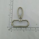 คอหมาโลหะ แฟชั่น ขนาด 3x4.5 cm  บรรจุ 10 อัน สีนิเกิ้ล รูป 2