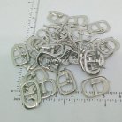 หัวเข็มขัดสี่เหลี่ยม โลหะ ขนาด 0.8X1.2 cm  บรรจุ 720 อัน สีนิเกิ้ล รูป 2