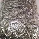 หัวเข็มขัดสี่เหลี่ยม โลหะ ขนาด 1.4X1.8 cm  บรรจุ 720 อัน สีนิเกิ้ล