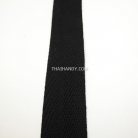 สายผ้า-ผ้ากุ๊น Cotton (ฝ้าย) ลายก้างปลา ขนาด 1.2 นิ้ว บรรจุ 1 เมตร สีดำ