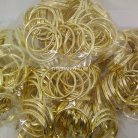 ห่วงพวงกุญแจ เฉพาะห่วง ขนาด 2.5 cm  บรรจุ 500 อัน สีทอง