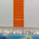 สายผ้า-ผ้ากุ๊น PP  ลายเรียบ ขนาด 3 หุน (1 cm) บรรจุ 50 เมตร สีส้ม รูป 3