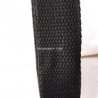 สายผ้า-ผ้ากุ๊น Cotton (ฝ้าย) สปันหนา ขนาด 1 นิ้ว บรรจุ 1 เมตร สีดำ รูป 3