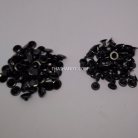 ตะปูย้ำหน้าเดียว หน้ากว้าง 8 มิล ขนาดขายาว 8 mm  บรรจุ 100 ชุด สีรมดำ