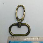 คอหมาโลหะ แฟชั่น ขนาด 2.5x4.5 cm  บรรจุ 10 อัน สีทองรมดำ รูป 2