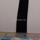 สายผ้า-ผ้ากุ๊น PP  ลายเรียบ ขนาด 4 หุน (13 cm) บรรจุ 50 เมตร สีดำ รูป 3