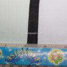 สายผ้า-ผ้ากุ๊น PP  ลายเรียบ ขนาด 4 หุน (13 cm) บรรจุ 1 เมตร สีน้ำตาลเข้ม รูป 2