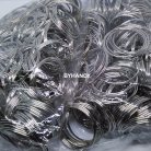 ห่วงพวงกุญแจ เฉพาะห่วง ขนาด 3.5 cm  บรรจุ 500 อัน สีนิเกิ้ล