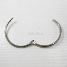 ห่วงสปริงกลม ขนาด 90 mm  บรรจุ 100 อัน สีนิเกิ้ล รูป 3