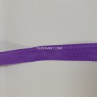 สายผ้า-ผ้ากุ๊น PP  ลายเวอร์จิ้น ขนาด 7 หุน บรรจุ 100 เมตร สีม่วงอ่อน รูป 3