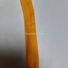 สายผ้า-ผ้ากุ๊น PP  ลายเวอร์จิ้น ขนาด 1 นิ้ว บรรจุ 1 เมตร สีเหลืองเข้ม