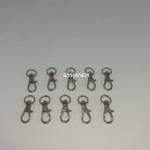 คอหมาโลหะ ดีด ขนาด 1x3.3 cm  บรรจุยกถุงไม่นับใหม่ได้ 970-1000 อัน สีนิเกิ้ล รูป 3