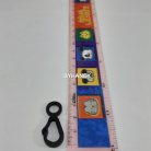 คอหมาพลาสติก หมุนไม่ได้ ขนาดช่องสอด 8 mm  บรรจุ 100 อัน สีดำ รูป 2