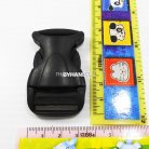 ตัวล็อคสายก้ามปูเต่า พลาสติก ขนาด 1 นิ้ว บรรจุ 1000 อันเนื้อแข็ง(ยกกระสอบ) สีดำ รูป 2