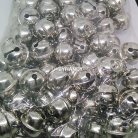 กระพรวนเหล็ก เงา ขนาด 20 mm  บรรจุ 144 อัน สีเงิน