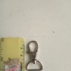 คอหมาโลหะหนา ดีด ขนาด 2x4.2 cm  บรรจุ 100 อัน สีนิเกิ้ล รูป 3