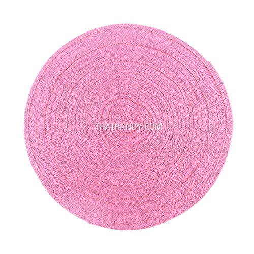 สายผ้า-ผ้ากุ๊น PP  ลายเวอร์จิ้น ขนาด 1 นิ้ว บรรจุ 50 เมตร สีชมพูอ่อน รูปเต็ม