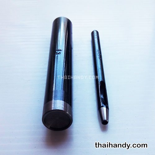 ชุดตอกตะปูย้ำพร้อมที่เจาะ เหล็ก ขนาด 13 mm  บรรจุ 1 อัน สีดำ รูปเต็ม