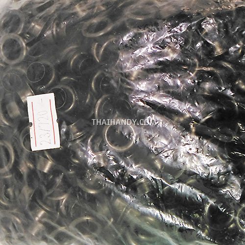 ตาไก่ เหล็ก ขนาด 8.7 mm (23) บรรจุ 5 กุรุส (720 ชุด) สีรมดำ รูปเต็ม