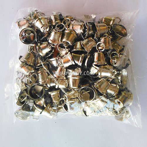 กระดิ่งเหล็ก ขนาด 15 mm (เล็ก) บรรจุ 144 ชุด สีเงิน รูปเต็ม